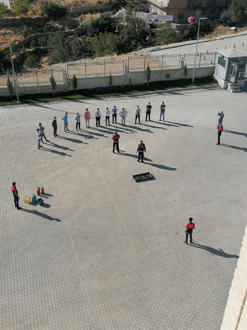 Kaymakamlığımız Personeline Yönelik "Yangınlara Karşı Alınacak Tedbirler " Konulu Eğitim Yapıldı